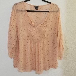 Torrid sheer blouse